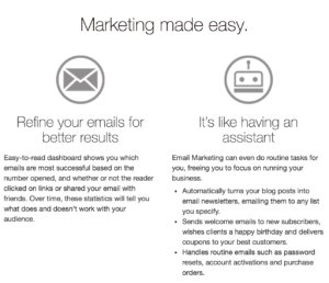 Email marketing made easy.
